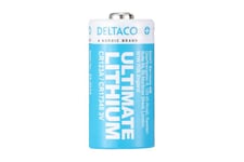 DELTACO Ultimate batteri x CR123A - Li