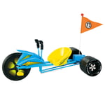 JFF Pedal Go Kart Trike. Kids 3-Wheel Bike. Youth Cruiser Tricycle.Drift Tricycle Children's Tricycle,Blue