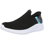 Skechers Ultra Flex 3.0 Black/Multi Textile Trainers Shoes