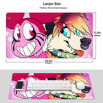 FZDB Cartoon Steven Universe Spinel Headshot Mouse Pad,Rubber Non-Slip Electronic Sports Oversized Gaming Large Mouse Mat, Rectangular Mouse Pads 15.8 x 29.5 inch