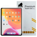 Gorilla Tech iPad Pro 12.9 Screen Protector 2020 4th Gen and 2018 3rd Gen Compatible 9H Protective Hardness Anti-Scratch Drop Resistant Shockproof Transparent Invisible Shield Designed Glass Film