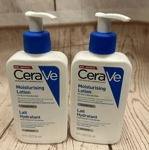 2x  236ml CeraVe Daily Face & Body Moisturising Lotion For Dry To Very Dry Skin
