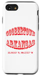 iPhone SE (2020) / 7 / 8 Goobertown Arkansas Coordinates Souvenir Case