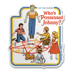 Steven Rhodes - Who's Possessed Johnny Sticker, Accessories