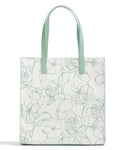 Ted Baker Meaicon Tote bag white/green