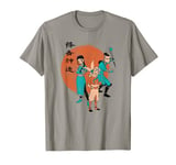 Avatar: The Last Airbender Group Shot Kanji Sunset Pose T-Shirt