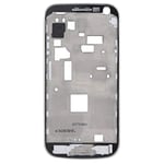 Pk1ftd LCD Middle Board with Button Cable, for Galaxy S4 Mini / i9195 (White) Frame Bezel Plate (Color : Black)
