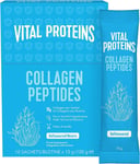 Vital Proteins Collagen Peptides Powder Supplement Travel Packs Unflavoured Skin