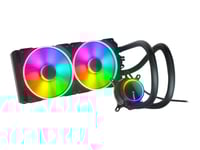 Fractal Design Celsius+ S28 Prisma - Kylsystem Med Vätska Till Processorn - (För: Lga1156, Am2, Am2+, Lga1366, Am3, Lga1155, Am3+, Lga2011, Fm1, Fm2, Lga1150, Fm2+, Lga2011-3, Lga1151, Am4, Lga2066, Tr4) - Aluminium - 140 Mm