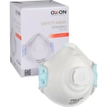 Ox-On dammfilter mask FFP2 NR D med ventil, 10 st
