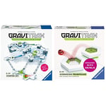 GraviTrax Starter Set - Marble Run & Construction Toy - English Version & 4005556276219 GraviTrax Trampoline Accessory-Marble Run & Construction Toy for Kids Age 8 Years and up-English Version