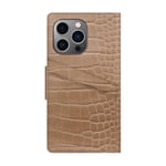 IDEAL OF SWEDEN ATELIER IPHONE 13 PRO TEGNEBOGSCOVER CAMEL CROCO