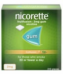 4 x Nicorette Fruitfusion - 2mg Nicotine Gum - 210 x 4 840 pcs .exp  2024