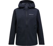 Trail Hipe Shell M regnjacka Herr BLACK L