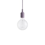E27 Socket Lamp - Dusty Lilac