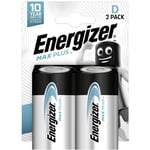 Energizer - Max Plus Pile LR20 (d) alcaline(s) 1.5 v 2 pc(s)