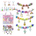Princess Bead Set Gör-det-själv-armband pärlsats för barn Bärbart halsband Armbandsringstillbehör för flickor style 2