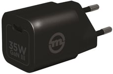 Mobile Origin GaN USB-C Vegglader 35W - Svart
