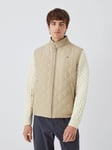 GANT Quilted Windcheater Gilet, Dry Sand