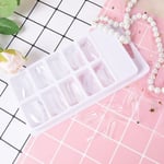 100pcs Quick Building Poly Gel Nail Forms Mold Tips Extension Du One Size