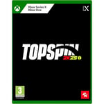 TopSpin 2K25 (XBOX SERIE X) - Neuf