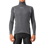 Castelli Flanders Warm Base Layer With Neck Warmer - AW23 Grey / 2XLarge