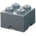 Room Copenhagen-LEGO® Opbevaringskasse 8 Knopper, Dark Stone Grey
