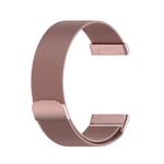 Magnetiskt Fitbit Versa 3 etc. band - Rosa