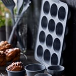 Kitchenware by Tareq Taylor Pecan muffinsform 6-pack, 7x3 cm, indigo