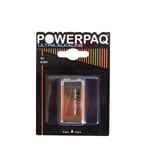 Powerpaq Ultra Alkaline 9V batteri