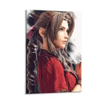UNGGOY Final Fantasy 7 Art Canvas Art Poster and Wall Art Picture Print Modern Family bedroom Decor Posters 08x12inch(20x30cm)