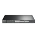 TP-LINK – JetStream - V1 switch Managed 24 x 10/100/1000 (PoE+) + 4 10 Gigabit SFP+ (TL-SG3428XMP)
