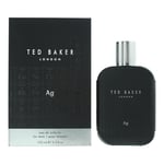 Ted Baker Ag Eau de Toilette 100ml Spray For Him - NEW. Men's EDT - Silver