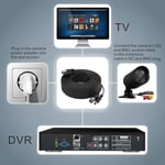 BNC DC CCTV CABLE 4K VIDEO CAMERA DVR POWER RG59 EXTENSION LEAD 20M UKvision