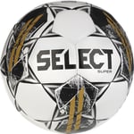 Select Fotboll Super V23 - Vit/svart/guld adult 110044-112