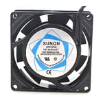 N+A Cooling Fan SUNON SP8115A P/N 8025HBT,Server Cooler Fan SP8115A 115V, Pure Copper wire Cooling Fan for 80x80x25mm 2wire
