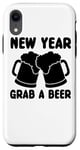 iPhone XR New Year Grab A Beer - Funny Beer Lover Case