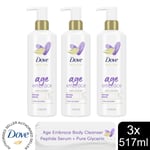 Dove Body Love Pre-Cleanse Shower Butter 283ml or Body Cleanser 517ml, 3 Pack