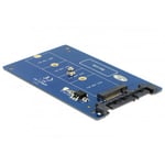 DeLOCK SATA M2 adapter, SATA 22-pin-n - 67-pin M2 NGFF