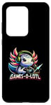 Coque pour Galaxy S20 Ultra Games-O-Lotl Axolotl Manette de jeu vidéo