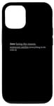 Coque pour iPhone 12/12 Pro Into: being the reason someone smiles (everything to do with