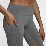 Nike Women’s Power Tights Small Gym Running Cross fit Atmosphere Grey