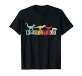 Dinosaur Pig Evolution Fun Paleontology T-Shirt