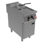 Falcon F900 Twin Pan, Twin Basket Electric Fryer on Feet E9342