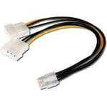 Câble PCI Express 2x5.25 Macho A 1x6 Pin