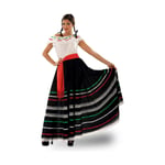 Kostume til voksne Mexicansk dame (2 Dele) S
