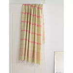 Extra stor Hamamhandduk XXL EGE 160x220 (Linden Green/Candy Pink)