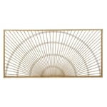 Sänggavel DKD Home Decor Brun Rattan (160 x 3 x 80 cm)