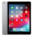 iPad (2018) 6th gen 32GB Space Gray (Beg) med skyddskal rugged Survival