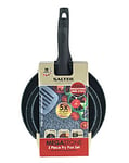 Salter Megastone 3 Piece Fry Pan Set